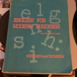 English for Modern Business Book